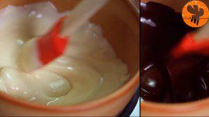 Đam Mê Ẩm Thực Cho-3-loại-Chocolate-ra-3-bát-và-đun-cách-thủy-chocolate-sữa-chocolate-trắng-chocolate-đen-cho-đến-khi-tan-300x169  