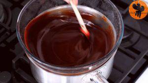 Đam Mê Ẩm Thực Cho-bơ-Chocolate-vào-bát.-Đun-cách-thủy-và-khuấy-đều-cho-đến-khi-tan5-300x169  