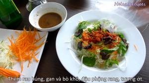 Đam Mê Ẩm Thực Thêm-Rau-húng-Gan-Bò-khô-Lạc-đậu-phộng-rang-Tương-ớt-Nước-sốt-xào-gan-Dấmchanh-tùy-khẩu-vị2  