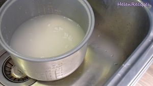 Đam Mê Ẩm Thực Vo-sạch-1-cup-gạo-tẻ-gạo-nếp-và-ngâm-nước-trong-1-giờ2  