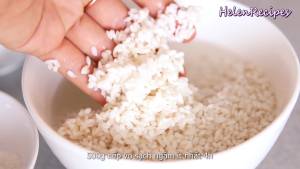 Đam Mê Ẩm Thực Vo-sạch-500g-Gạo-nếp-và-ngâm-nước-trong-4-tiếng  